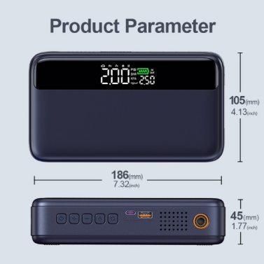 N33  JUMPER STARTER WITH  AIR COMPRESSOR
